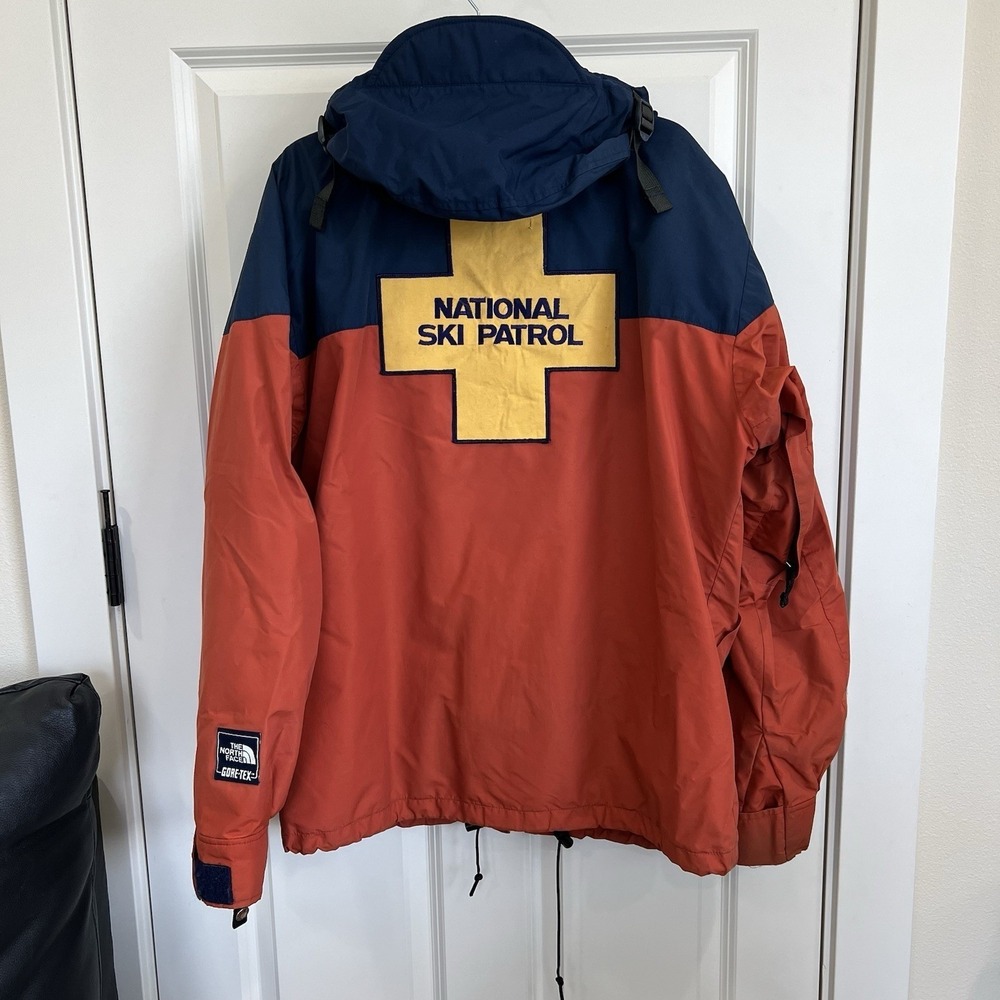 The North Face Vintage 1990 National Ski Patrol Jacket Jeep Patch Size‎ Large